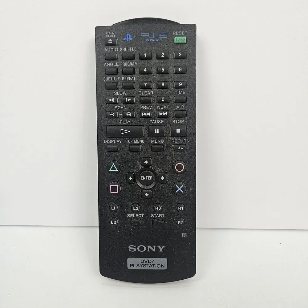 Genuine Sony PlayStation 2 SLIM PS2 DVD Remote Control SCPH-10420 MINT